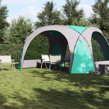 vidaXL Party Tent Green Waterproof - 9-person