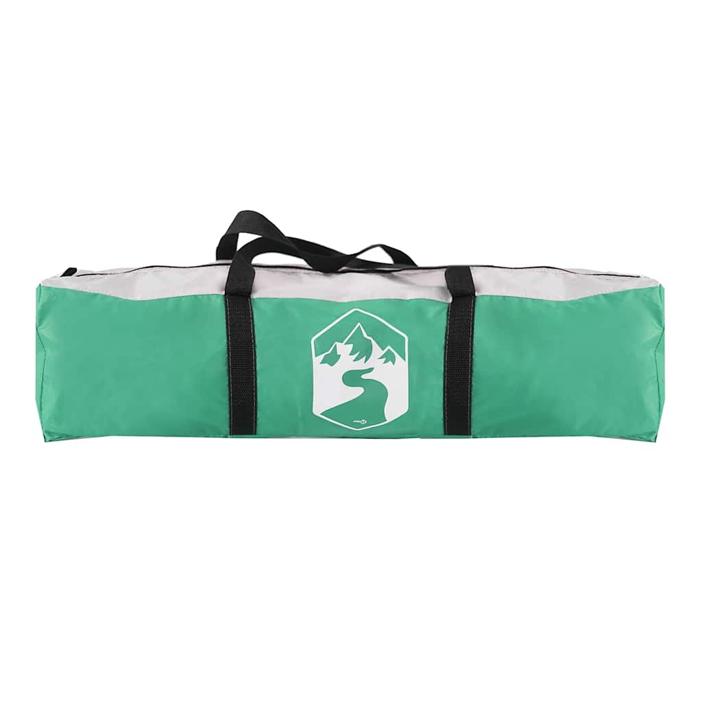 vidaXL Party Tent Green Waterproof - 9-person