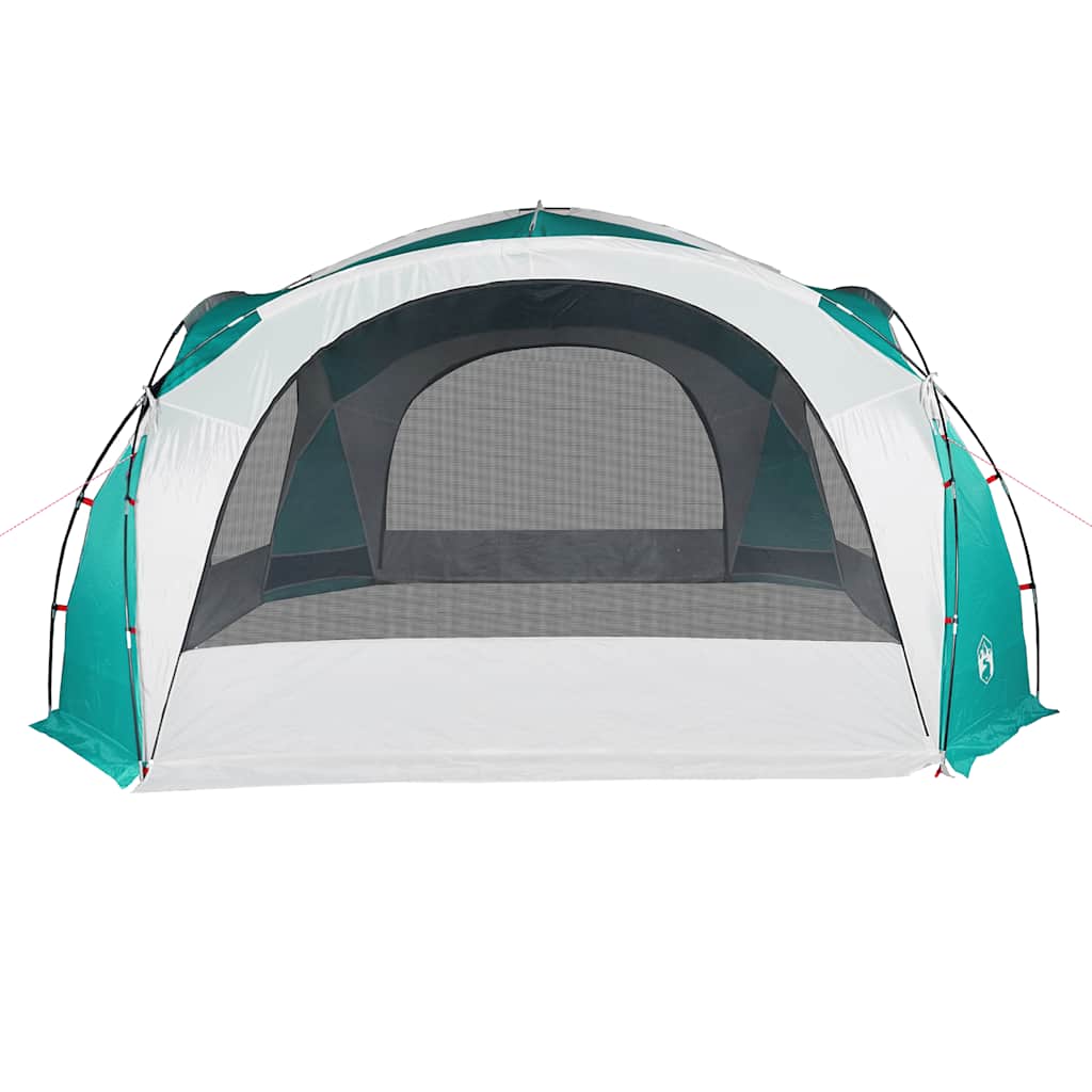 vidaXL Party Tent Green Waterproof - 9-person