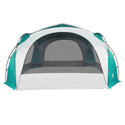 vidaXL Party Tent Green Waterproof - 9-person
