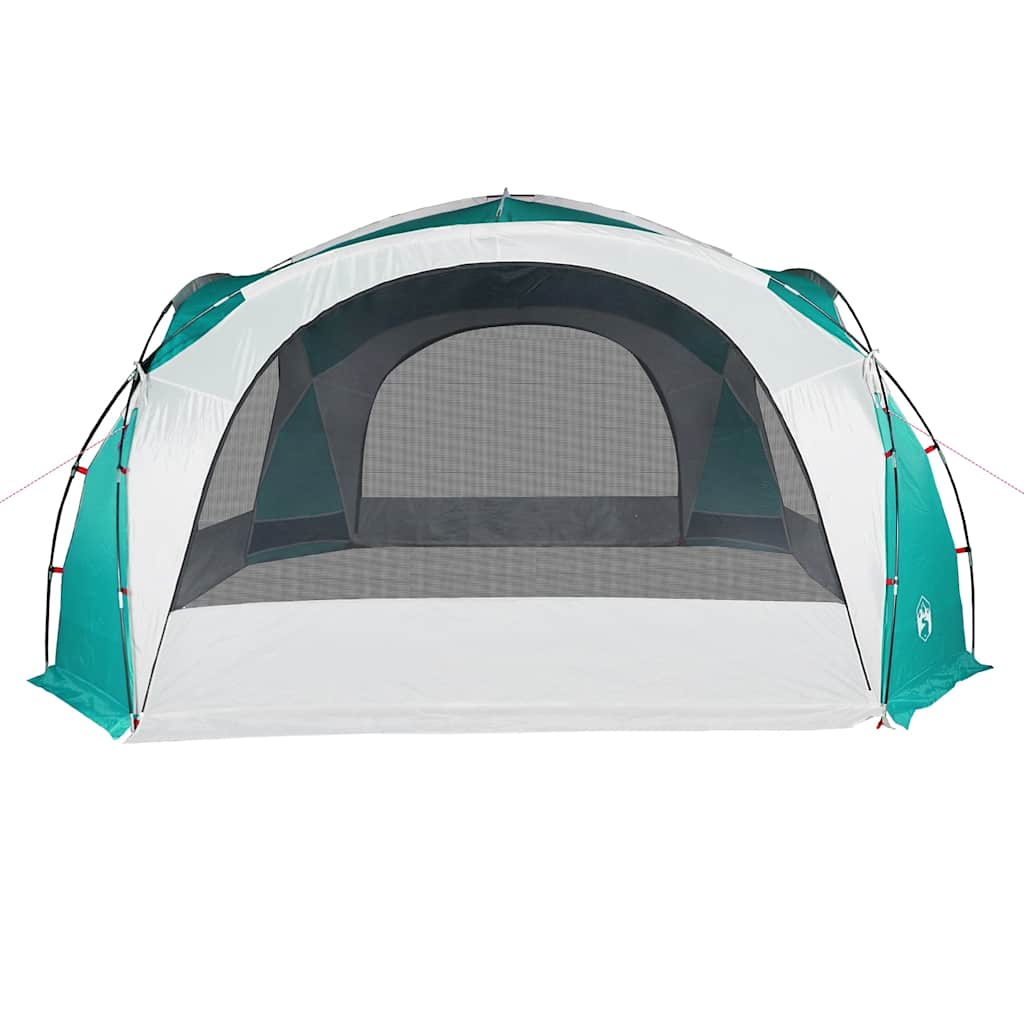 vidaXL Party Tent Green Waterproof - 9-person