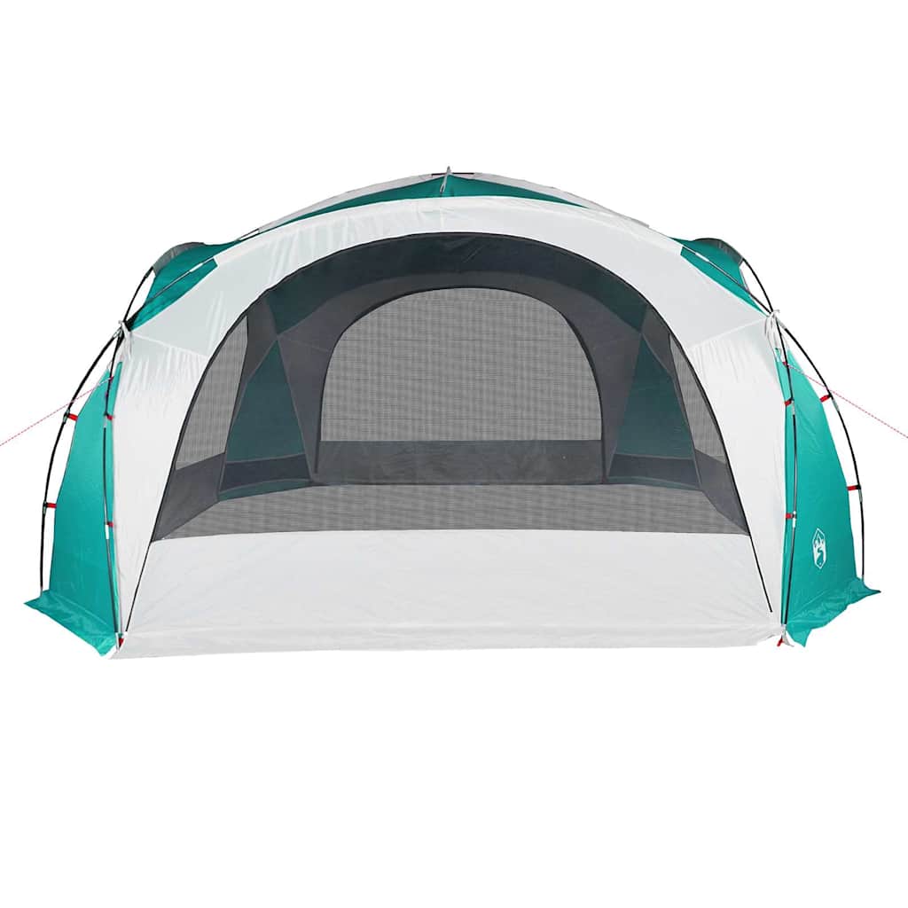 vidaXL Party Tent Green Waterproof - 9-person