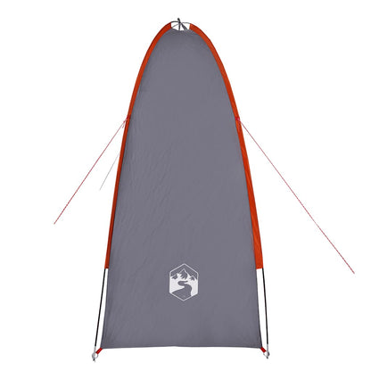 vidaXL Storage Tent Grey and Orange Waterproof - 198 x 85 x 186 cm