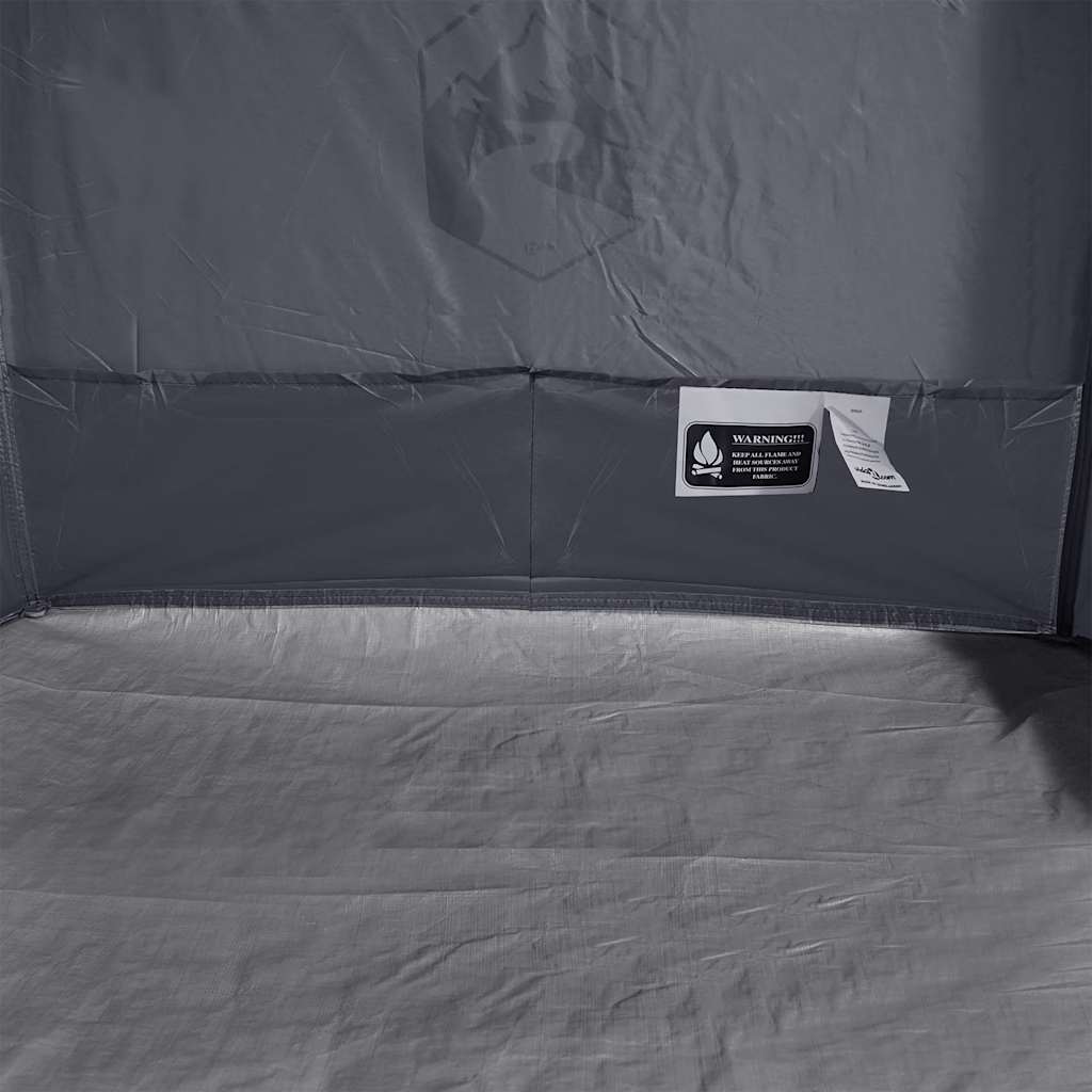 vidaXL Storage Tent Grey and Orange Waterproof - 198 x 85 x 186 cm