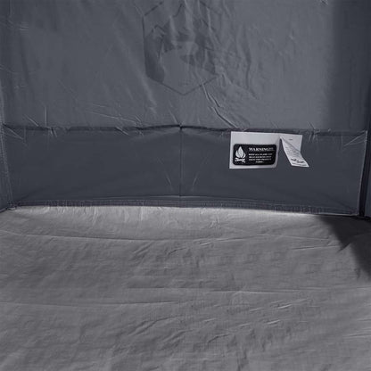 vidaXL Storage Tent Grey and Orange Waterproof - 198 x 85 x 186 cm