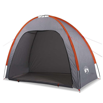 vidaXL Storage Tent Grey and Orange Waterproof - 200 x 163 x 190 cm