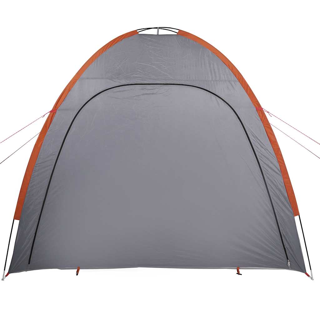 vidaXL Storage Tent Grey and Orange Waterproof - 200 x 163 x 190 cm
