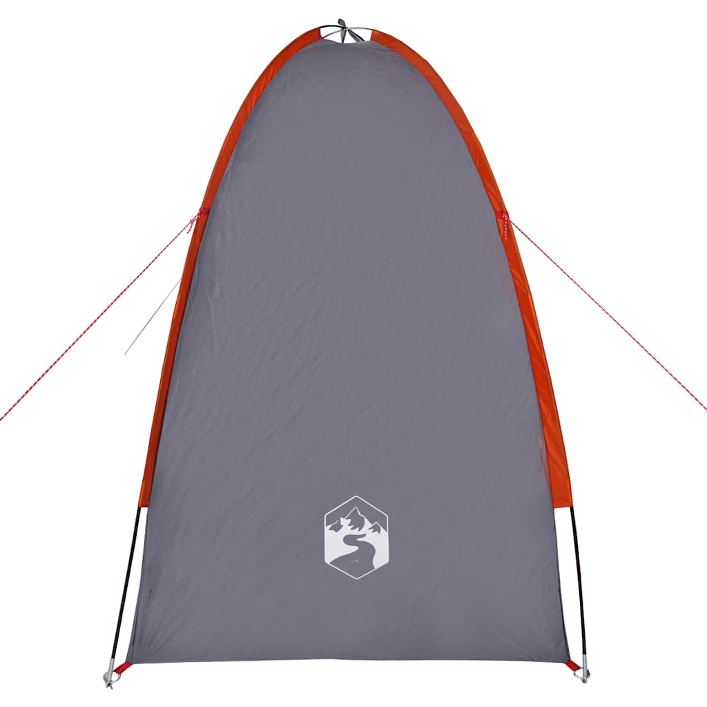 vidaXL Storage Tent Grey and Orange Waterproof - 200 x 163 x 190 cm