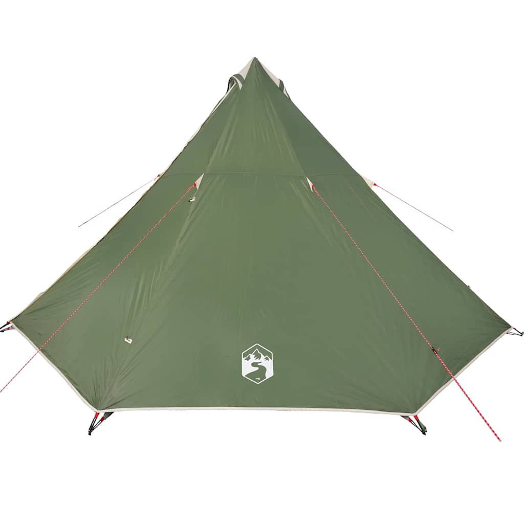 vidaXL Family Tent Tipi 8-Person Green Waterproof - 43146