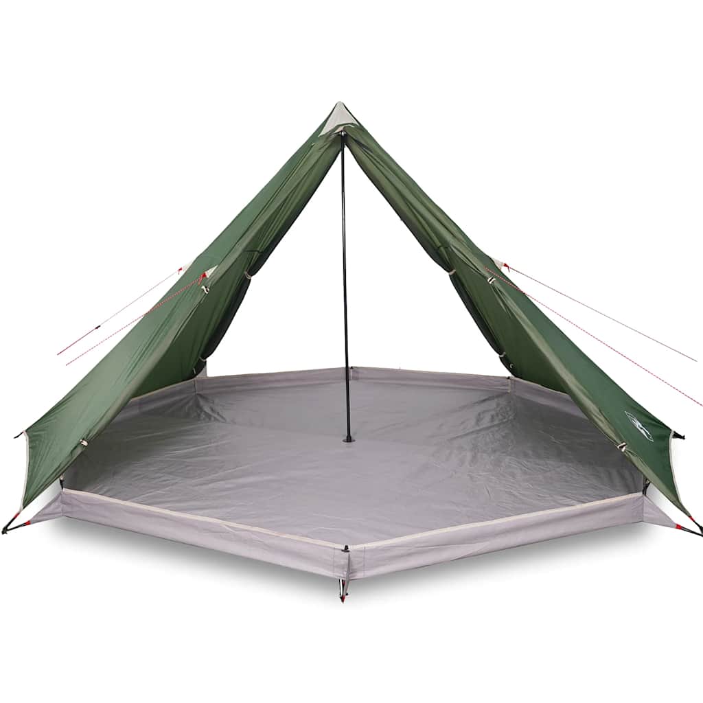 vidaXL Family Tent Tipi 8-Person Green Waterproof - 43146