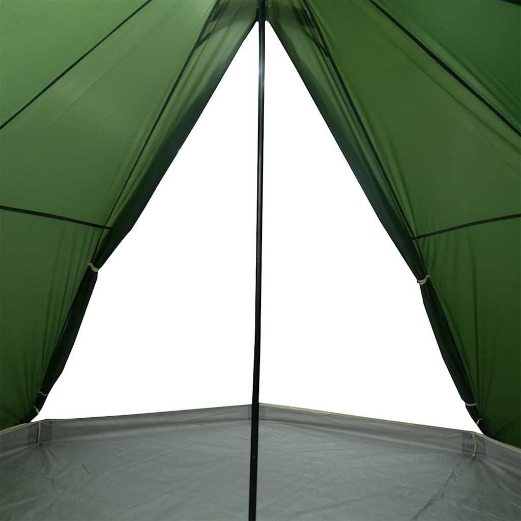 vidaXL Family Tent Tipi 8-Person Green Waterproof - 43146