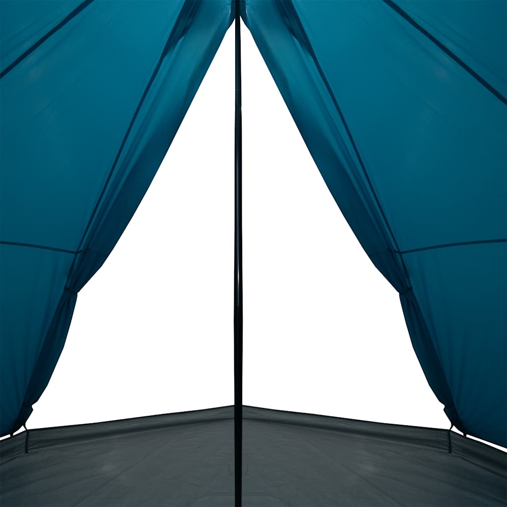 vidaXL Family Tent Tipi 8-Person Blue Waterproof - 43147
