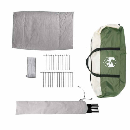 vidaXL Family Tent Tipi 6-Person Green Waterproof - 43152