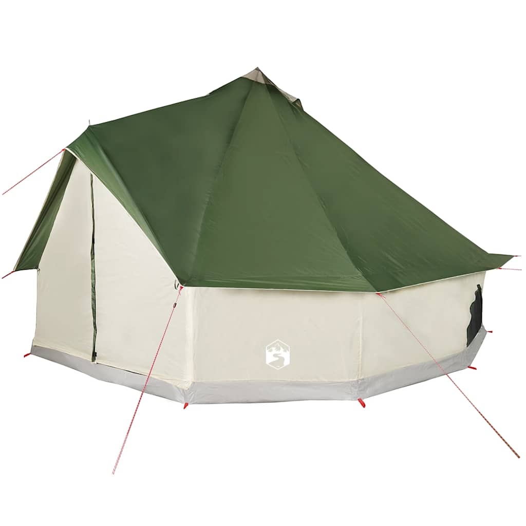 vidaXL Family Tent Tipi 6-Person Green Waterproof - 43152