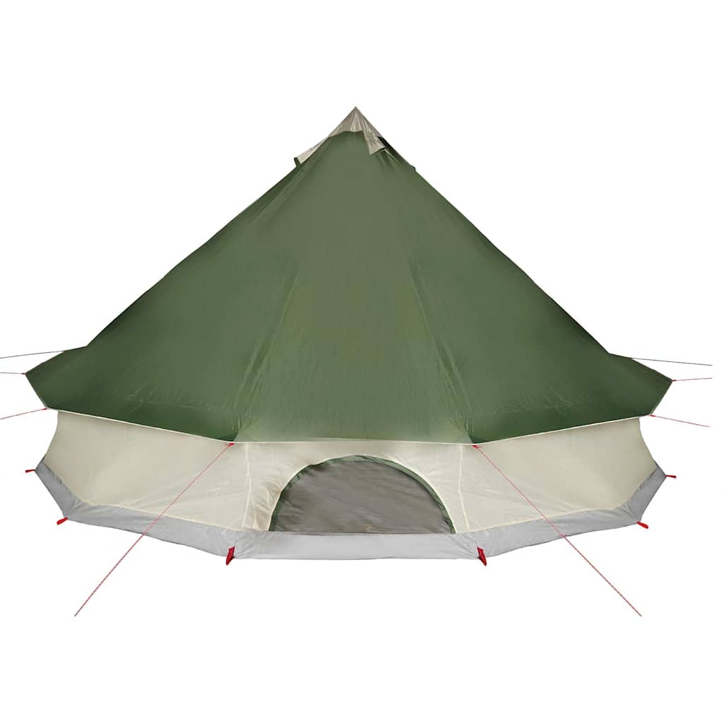 vidaXL Family Tent Tipi 6-Person Green Waterproof - 43152