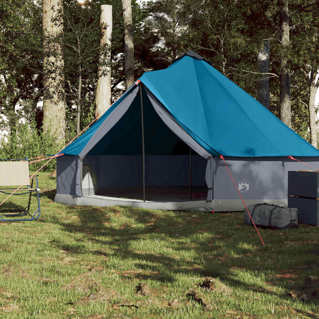 vidaXL Family Tent Tipi 6-Person Blue Waterproof - 43163