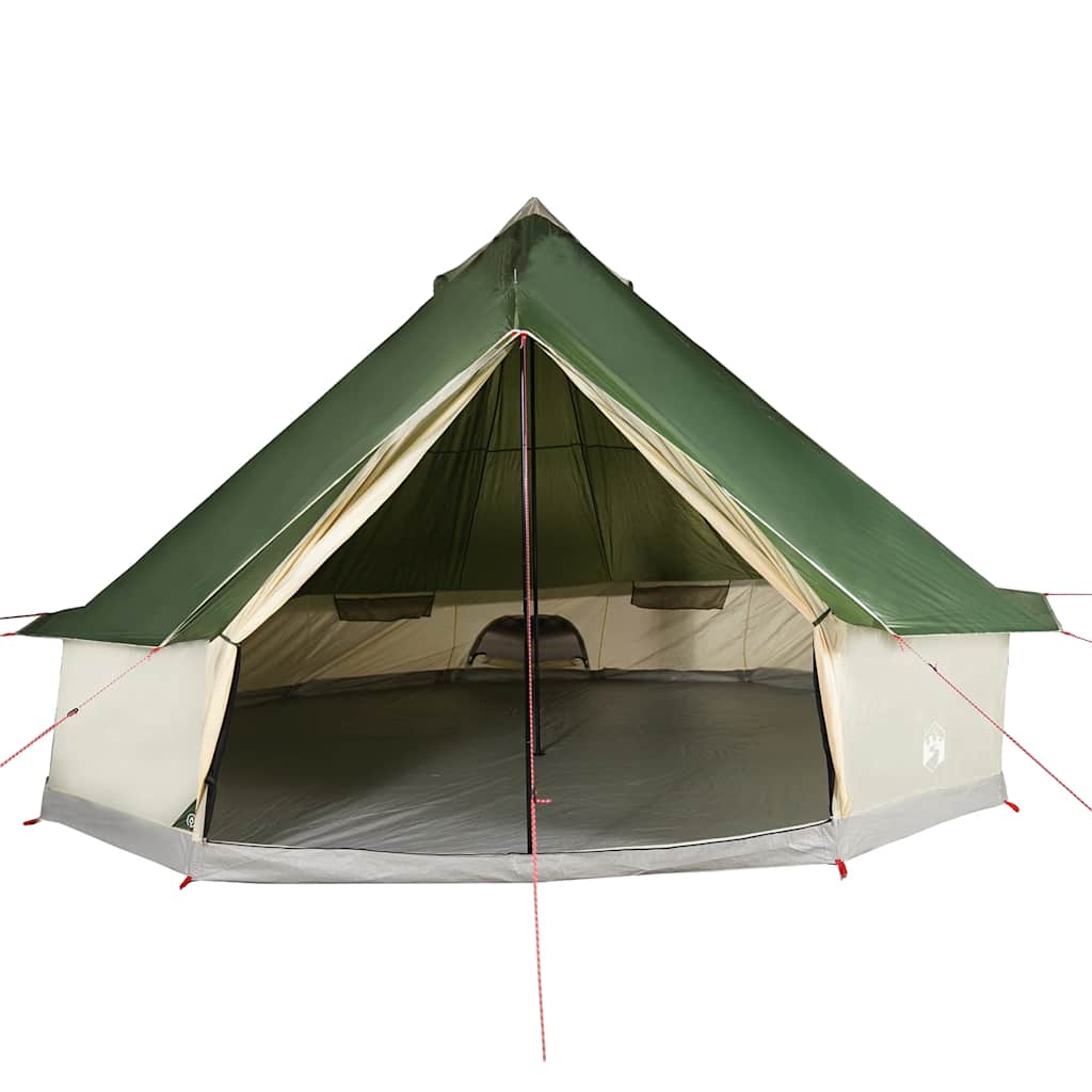 vidaXL Family Tent Tipi 8-Person Green Waterproof - 43179