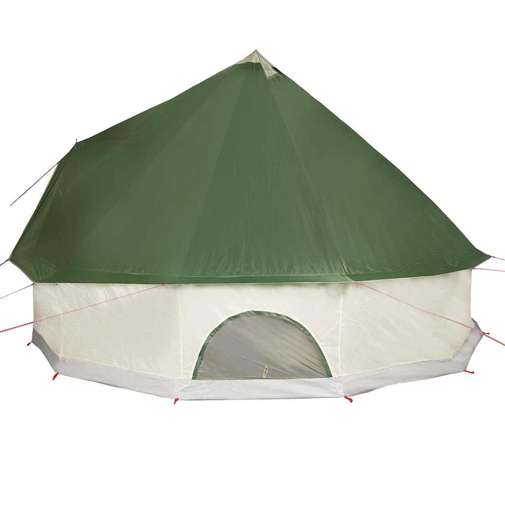 vidaXL Family Tent Tipi 8-Person Green Waterproof - 43179