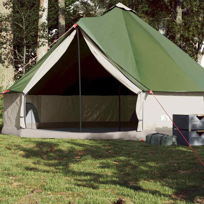 vidaXL Family Tent Tipi 8-Person Green Waterproof - 43179