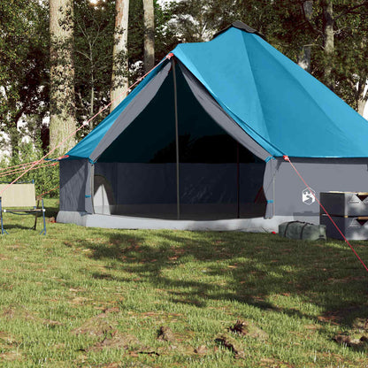 vidaXL Family Tent Tipi 8-Person Blue Waterproof - 43184