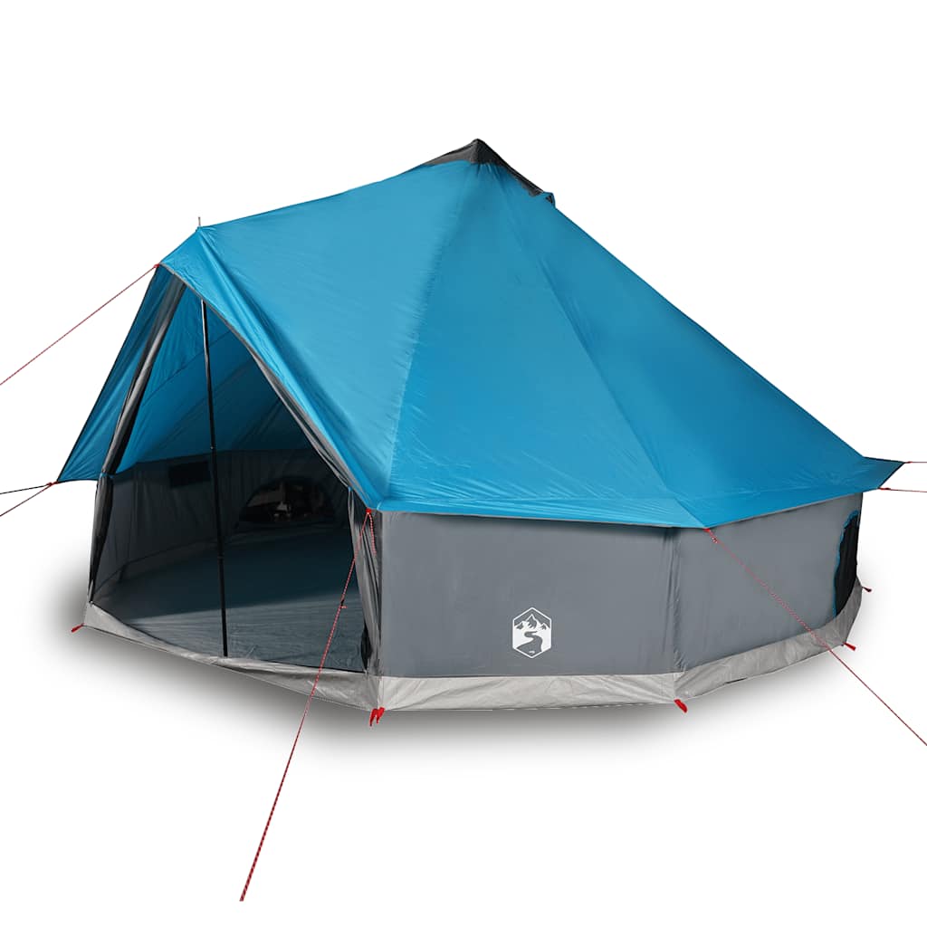 vidaXL Family Tent Tipi 8-Person Blue Waterproof - 43184