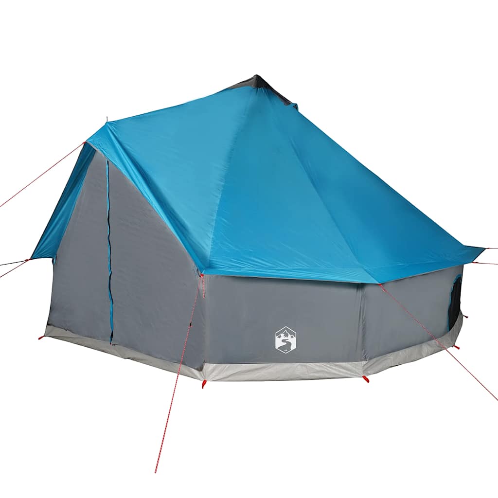 vidaXL Family Tent Tipi 8-Person Blue Waterproof - 43184