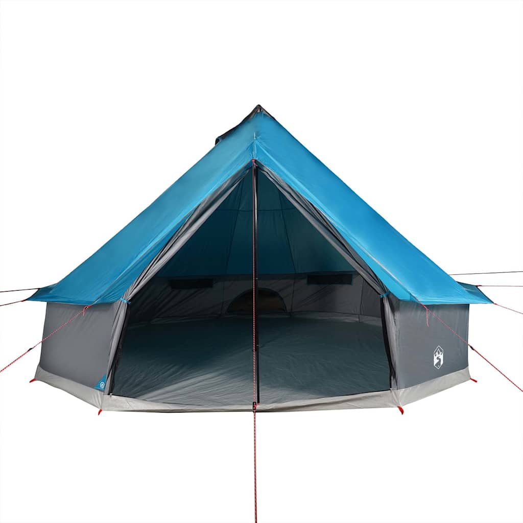 vidaXL Family Tent Tipi 8-Person Blue Waterproof - 43184