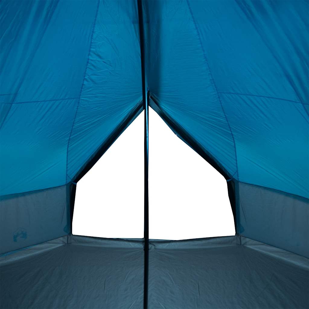 vidaXL Family Tent Tipi 8-Person Blue Waterproof - 43184