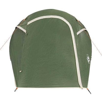 vidaXL Camping Tent Tunnel 3-Person Green Waterproof - 43227