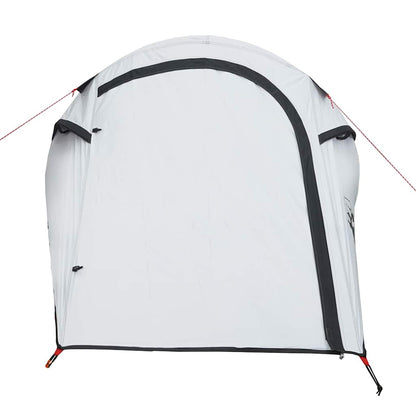 vidaXL Camping Tent Tunnel 3-Person White Blackout Fabric Waterproof - 43246