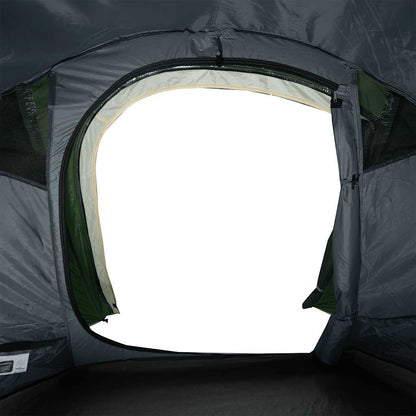 vidaXL Camping Tent Tunnel 2-Person Green Waterproof - 43247