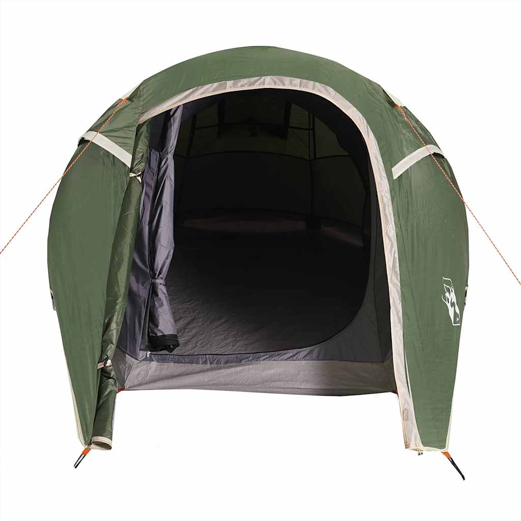 vidaXL Camping Tent Tunnel 2-Person Green Waterproof - 43247