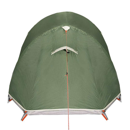 vidaXL Camping Tent Tunnel 2-Person Green Waterproof - 43247