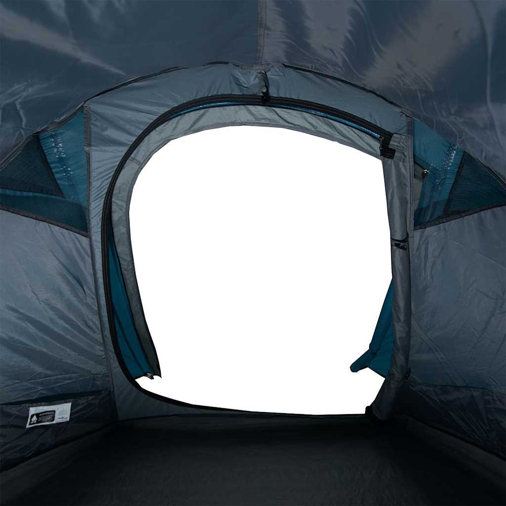 vidaXL Camping Tent Tunnel 2-Person Blue Waterproof - 43258
