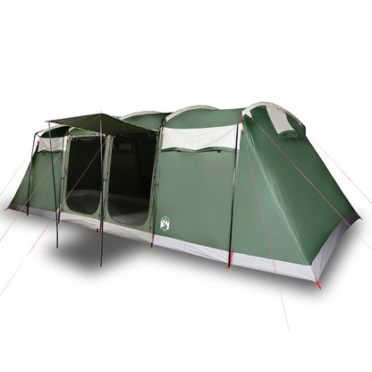 vidaXL Family Tent Tunnel 8-Person Green Waterproof - 43294