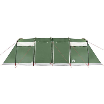 vidaXL Family Tent Tunnel 8-Person Green Waterproof - 43294