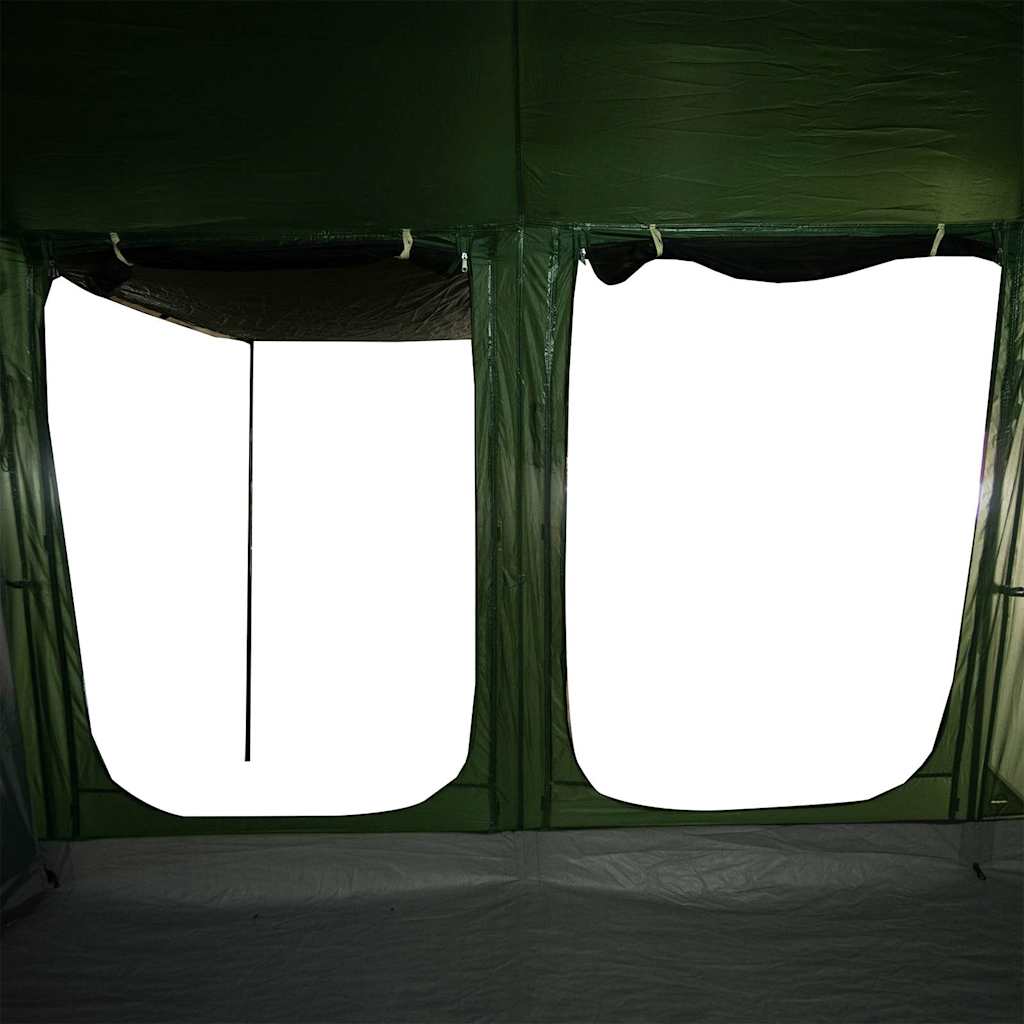vidaXL Family Tent Tunnel 8-Person Green Waterproof - 43294