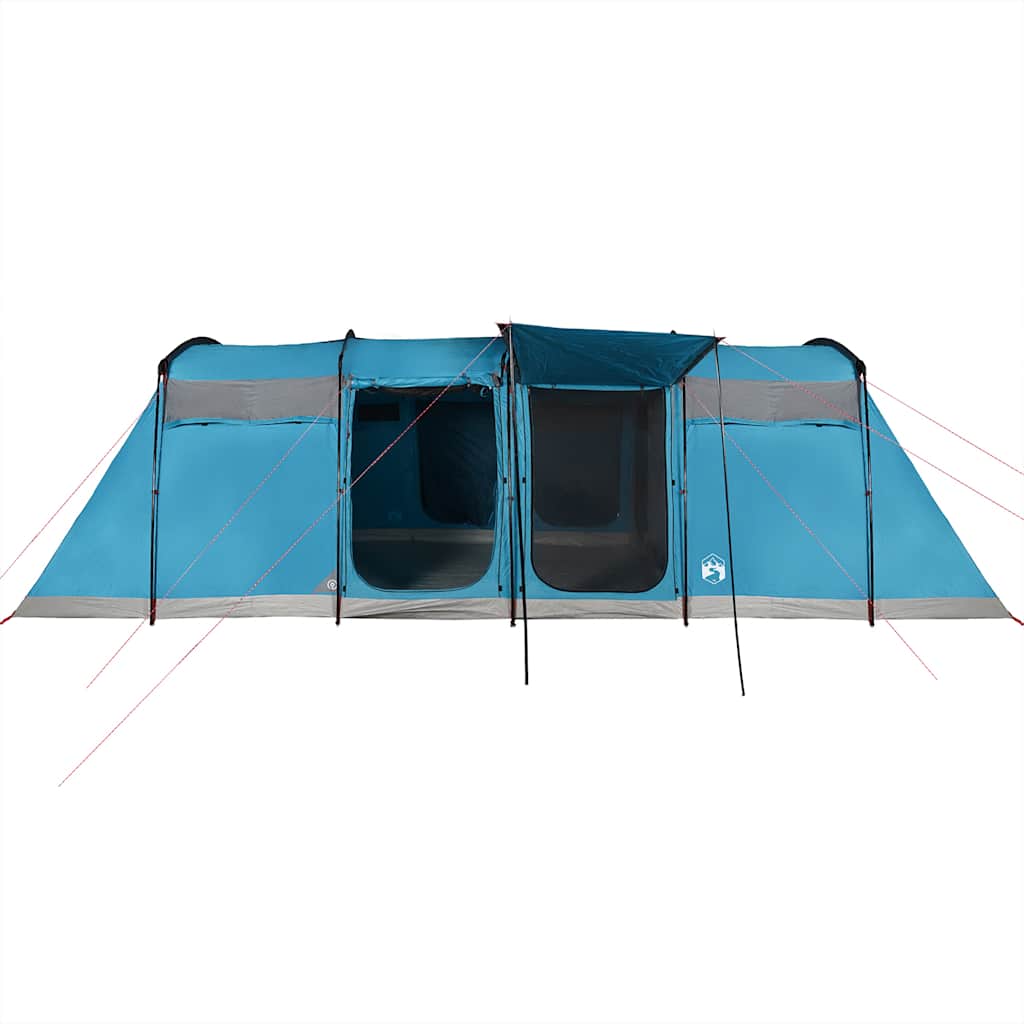 vidaXL Family Tent Tunnel 8-Person Blue Waterproof - 43295