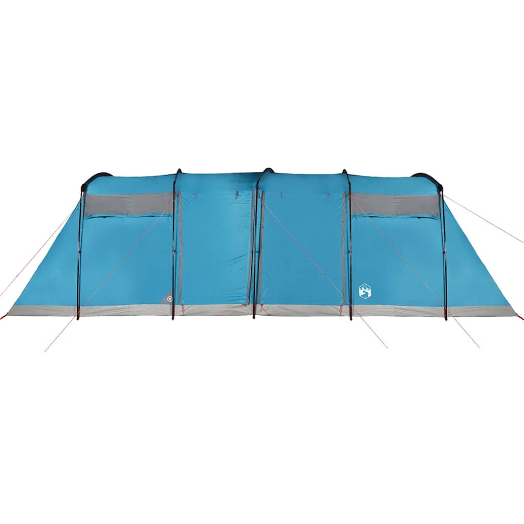 vidaXL Family Tent Tunnel 8-Person Blue Waterproof - 43295