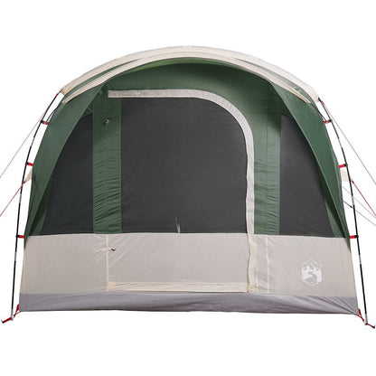 vidaXL Camping Tent Tunnel 3-Person Green Waterproof - 43315