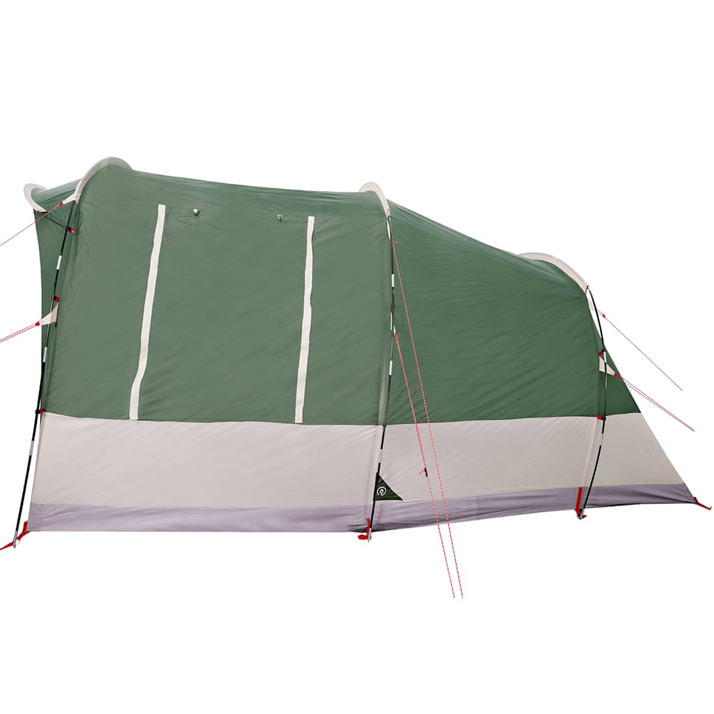 vidaXL Camping Tent Tunnel 3-Person Green Waterproof - 43315