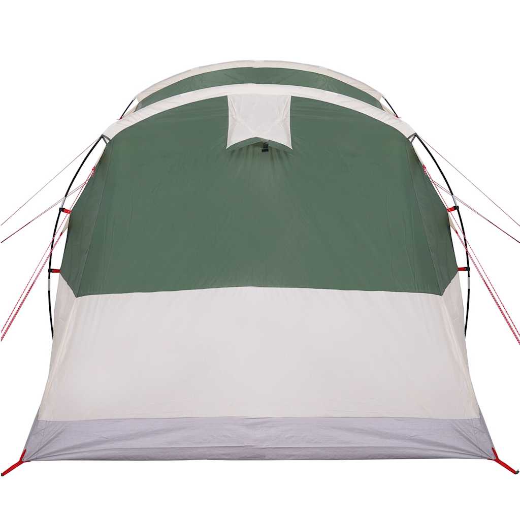 vidaXL Camping Tent Tunnel 3-Person Green Waterproof - 43315