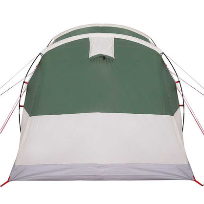 vidaXL Camping Tent Tunnel 3-Person Green Waterproof - 43315