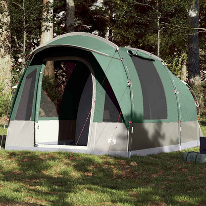 vidaXL Camping Tent Tunnel 3-Person Green Waterproof - 43315