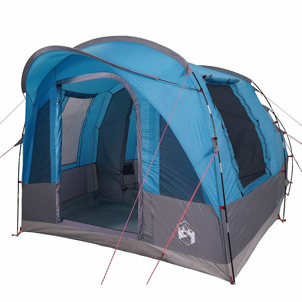 vidaXL Camping Tent Tunnel 3-Person Blue Waterproof - 43328