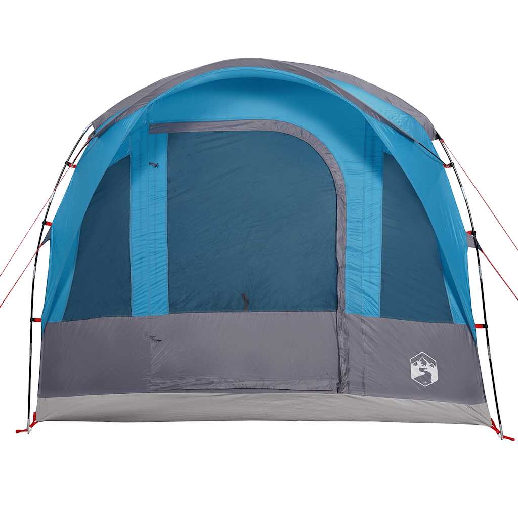 vidaXL Camping Tent Tunnel 3-Person Blue Waterproof - 43328