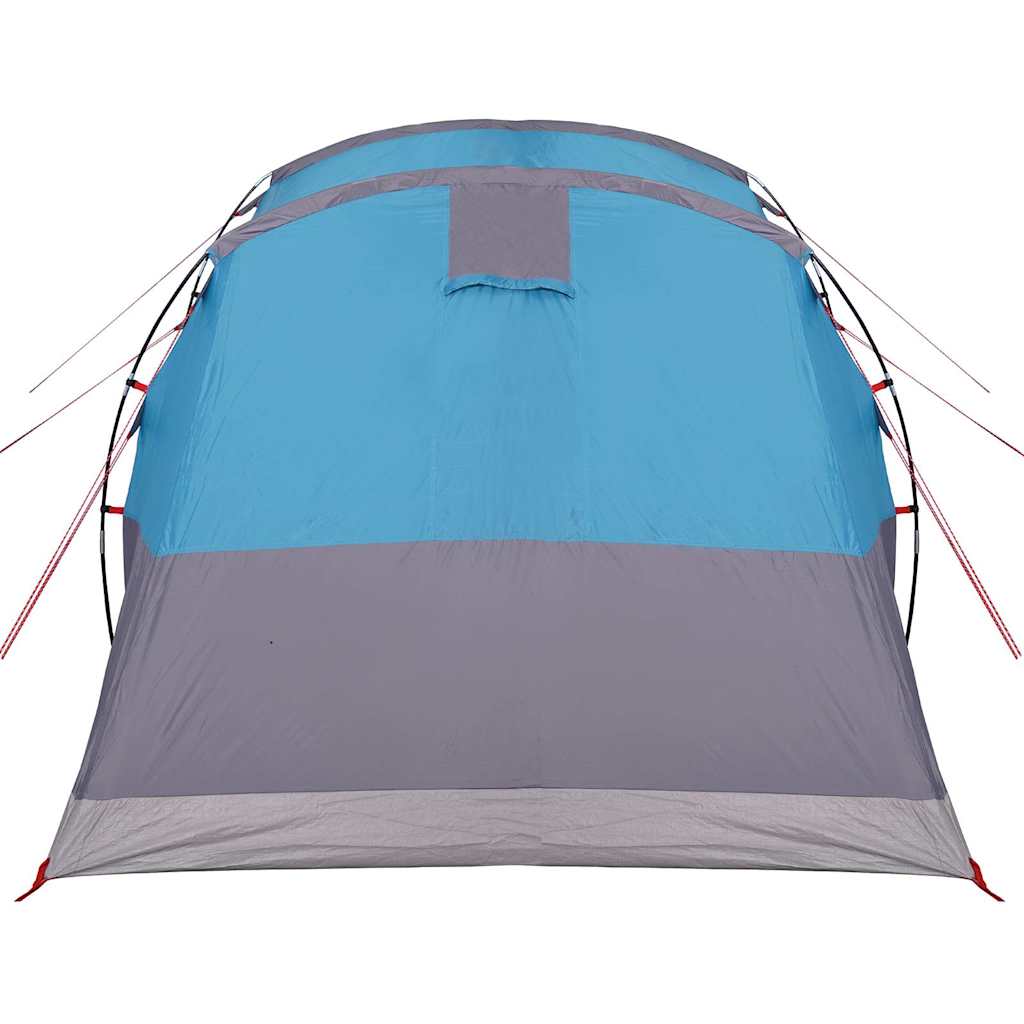 vidaXL Camping Tent Tunnel 3-Person Blue Waterproof - 43328