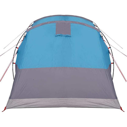 vidaXL Camping Tent Tunnel 3-Person Blue Waterproof - 43328