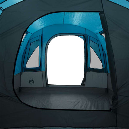 vidaXL Camping Tent Tunnel 3-Person Blue Waterproof - 43328