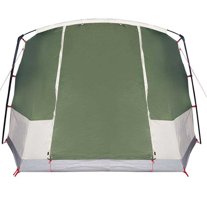 vidaXL Camping Tent Tunnel 4-Person Green Waterproof - 43345